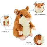 COPY ME HAMSTER BATTERY OPERATED DOLL (17 CMS)