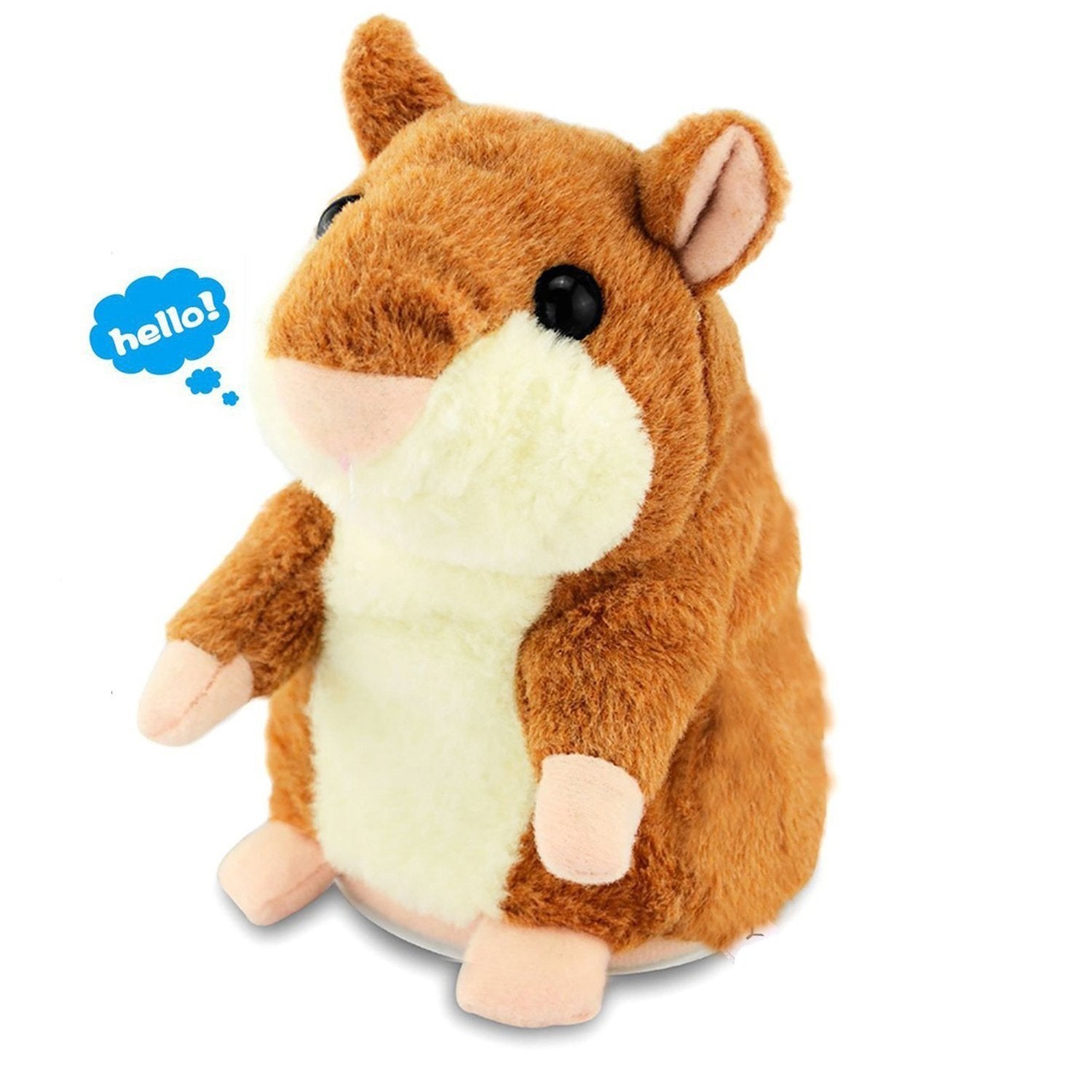 COPY ME HAMSTER BATTERY OPERATED DOLL (17 CMS)