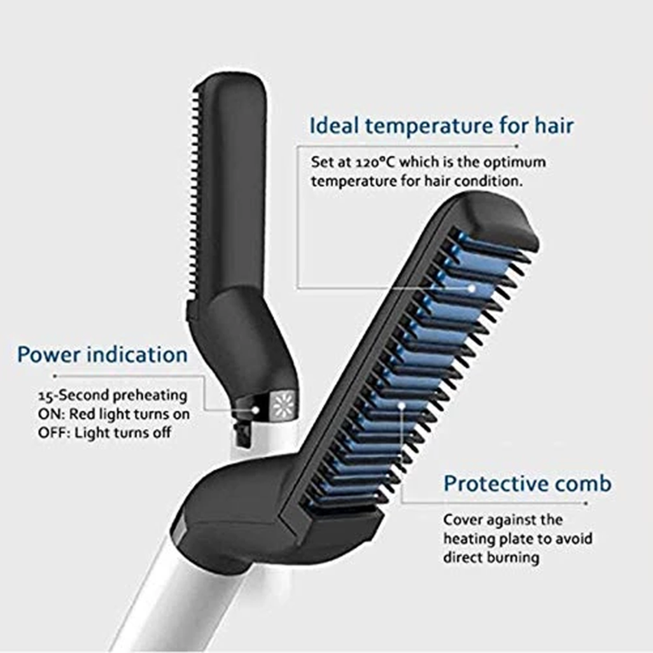 BEARD & HAIR STRAIGHTENER FOR MEN