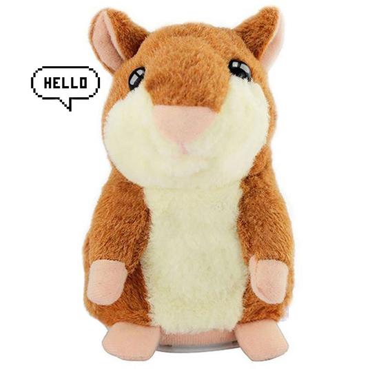 COPY ME HAMSTER BATTERY OPERATED DOLL (17 CMS)